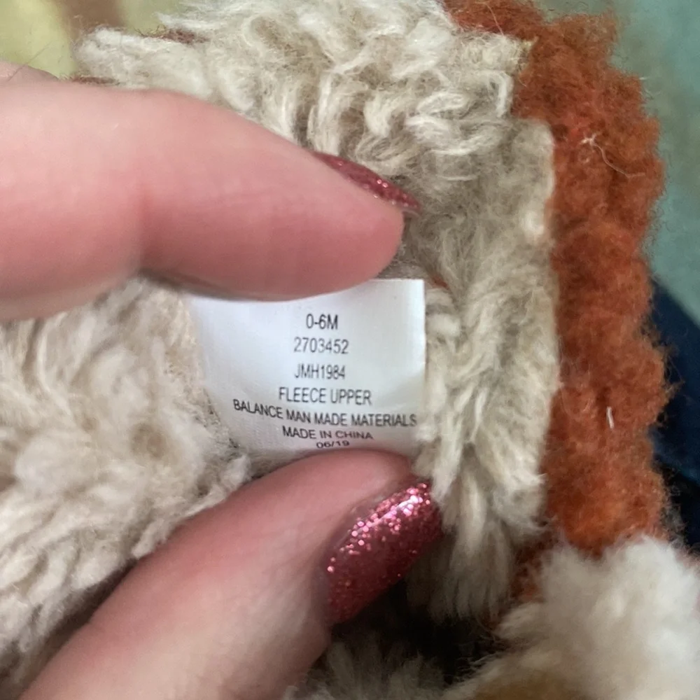 Baby slippers 0-6 month
